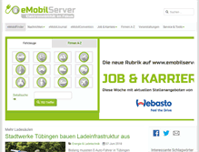 Tablet Screenshot of emobilserver.de